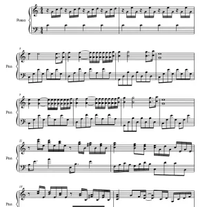 Ballade Pour Adeline Piano Sheet – Bản Nhạc Piano Kinh Điển