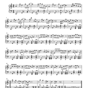 Buông Đôi Tay Nhau Ra Piano Sheet Ngắn Gọn, Dễ Chơi