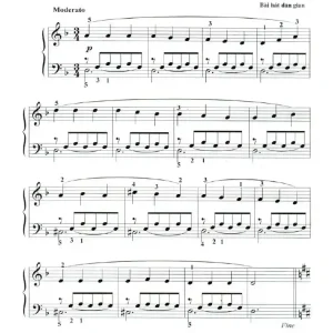 Romance Piano Sheet – Bản Nhạc Lãng Mạn